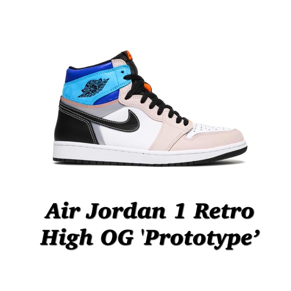 Air Jordan 1 Retro High OG 'Prototype' Mens Sneakers‼️ - Picture 3 of 8